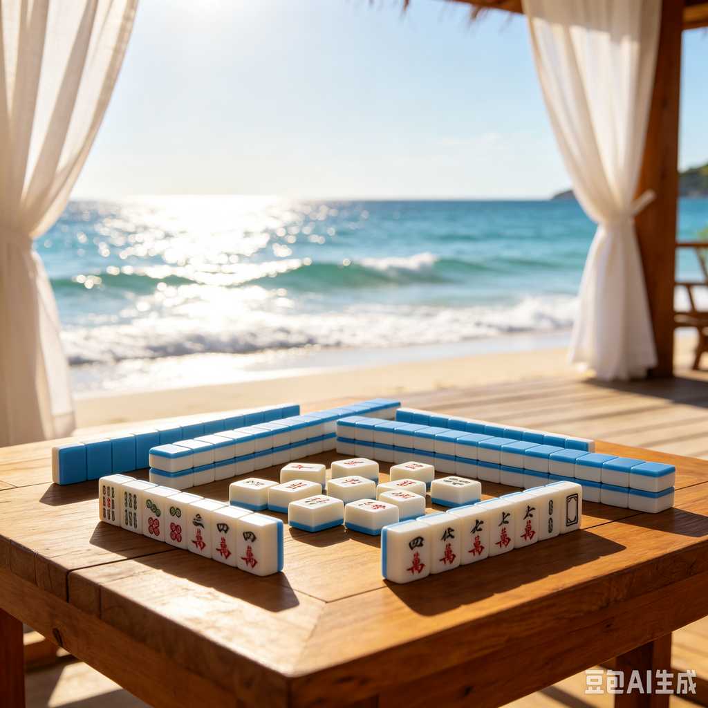 bright print mahjong tiles