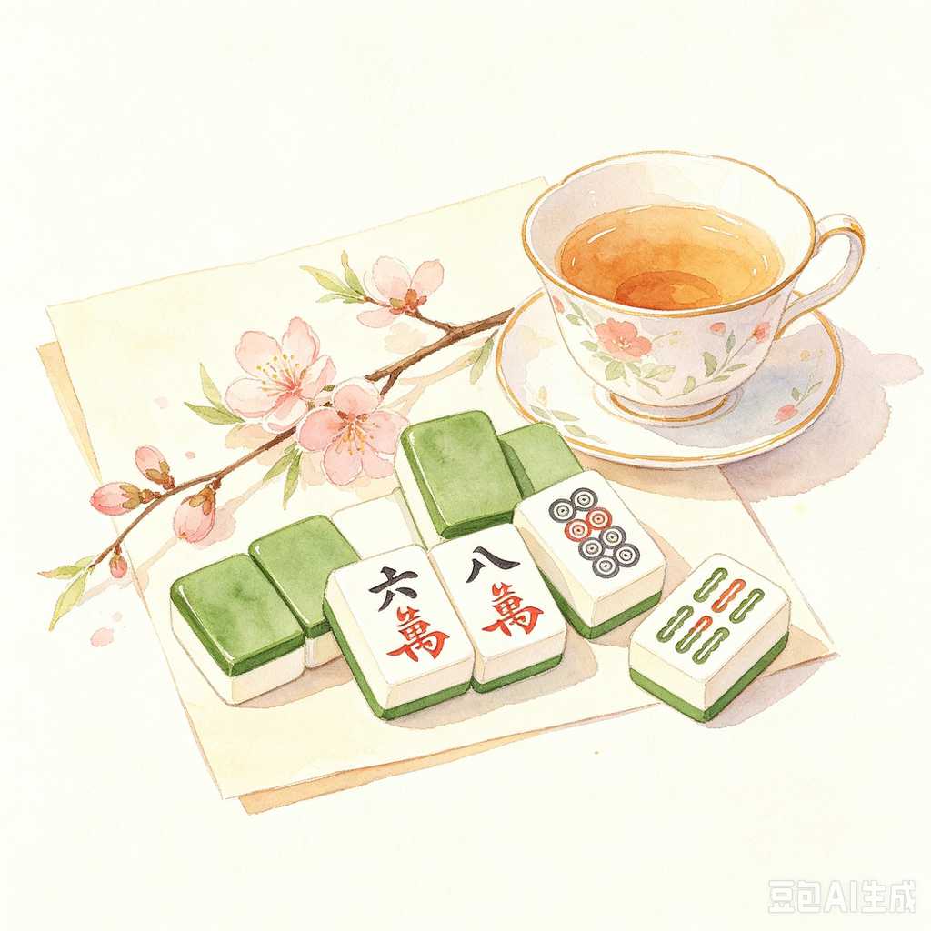 traditional chinese board game mahjong
