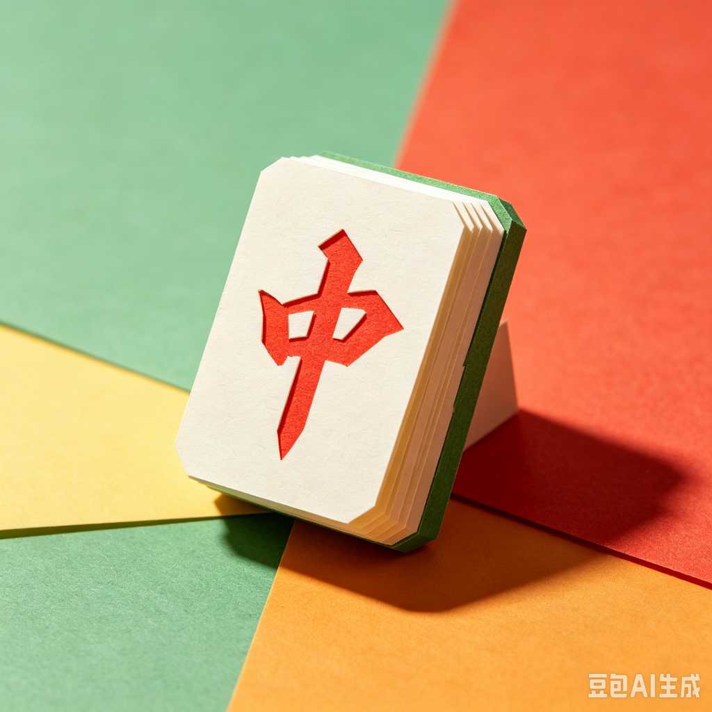 pattern printed mahjong packaging