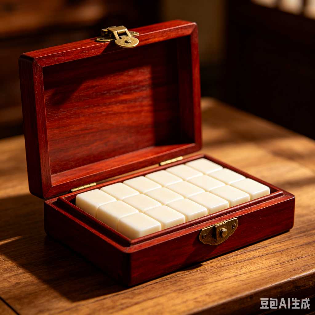 exquisite mahjong set for collection