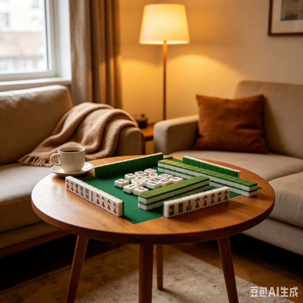 small foldable mahjong table