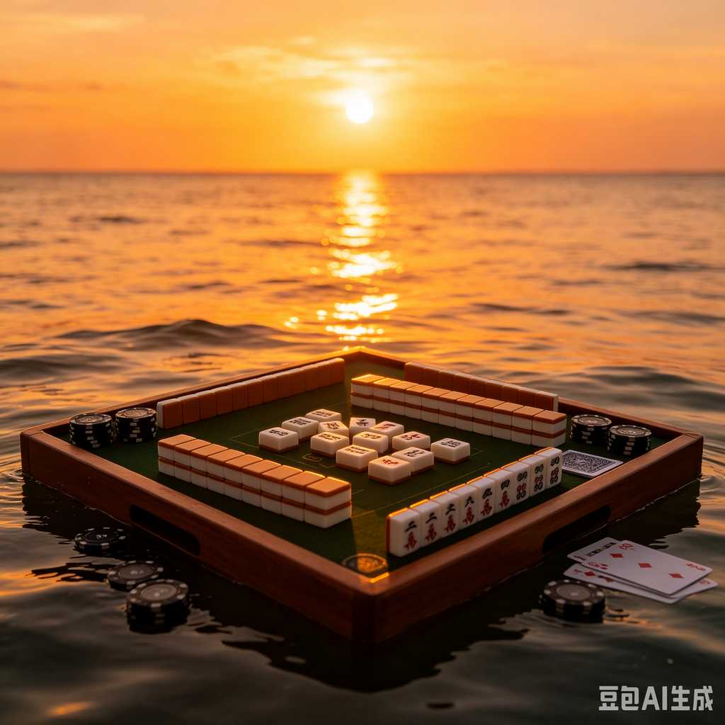 stable print mahjong set